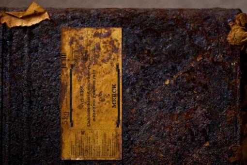 Sticker on Rusty Surface - Free Stock Photo