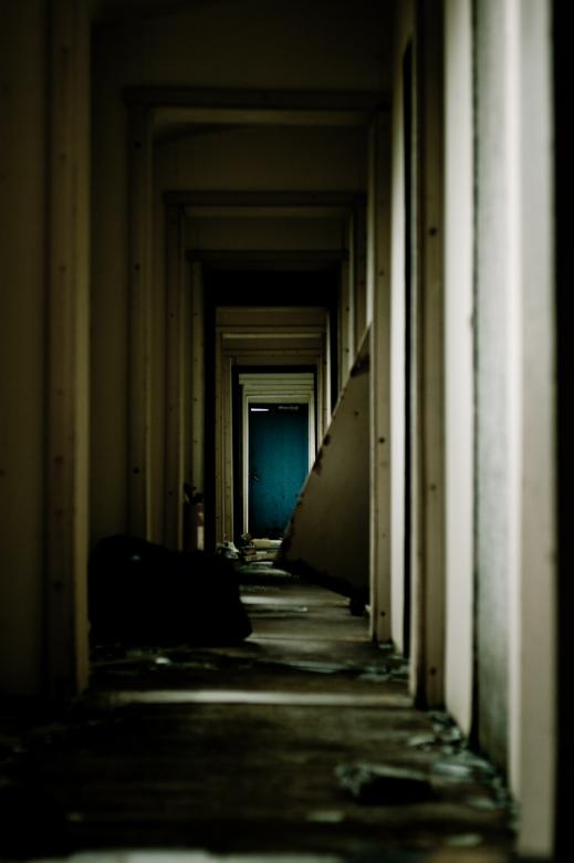 Free stock image of Abandoned Hallway created by Bjorgvin