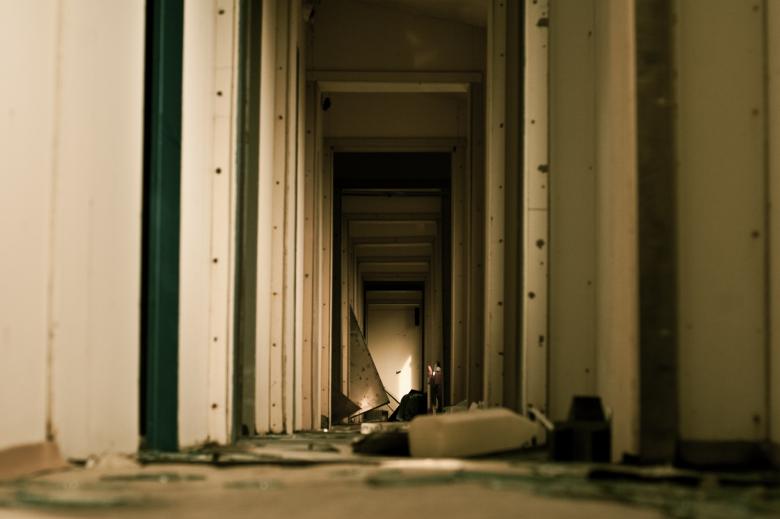 Free stock image of Abandoned Hallway created by Bjorgvin