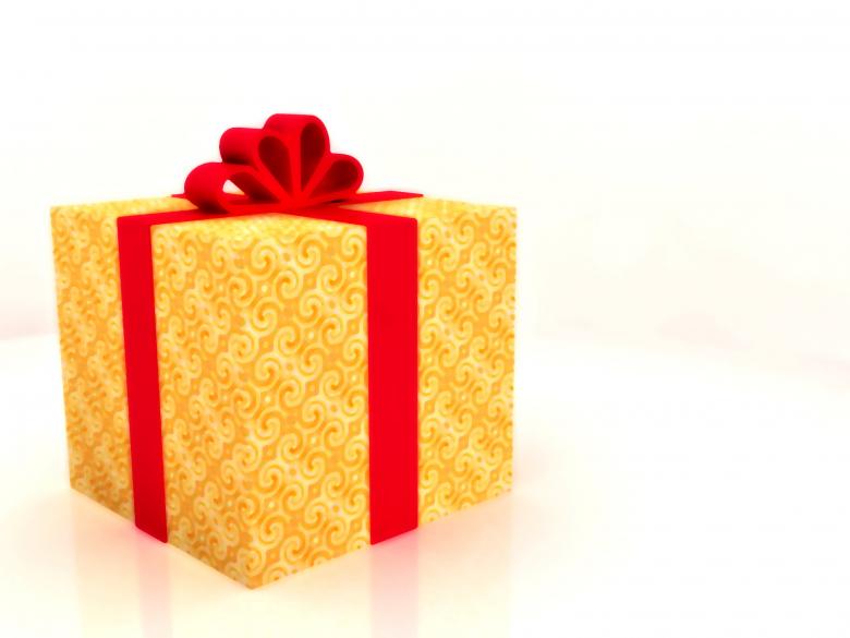 Free stock image of Golden Gift Background created by Barbara Din