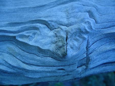 Blue Wood Texture - Free Stock Photo