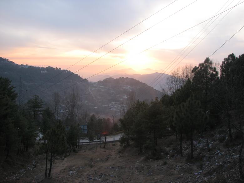 Free stock image of Sunset in Murree Hills (Pakistan) created by Naumaan Hassan