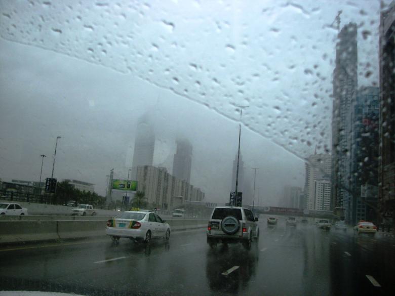 Free stock image of Rainy day in Dubai created by Naumaan Hassan