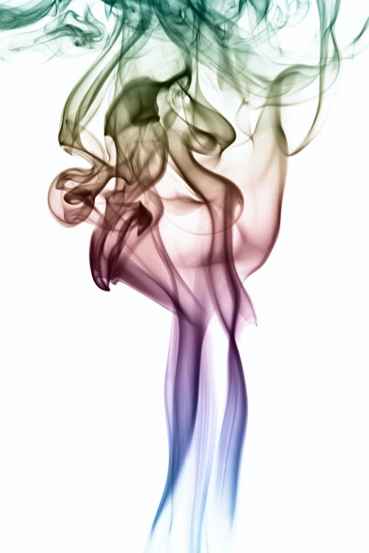 Free stock image of Colorful Smoke on White created by 2happy