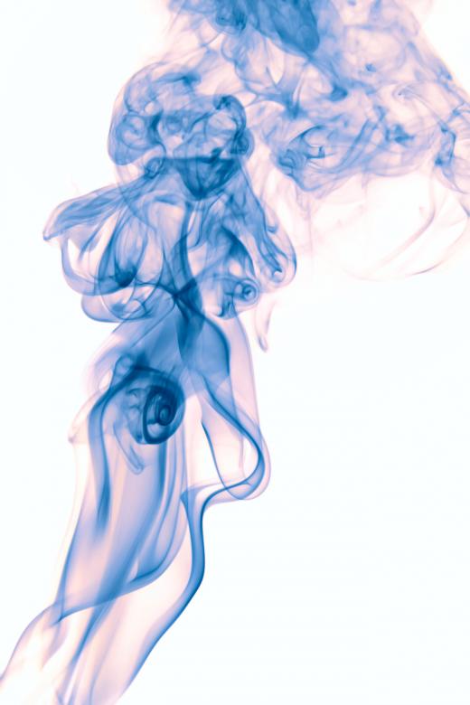 Free stock image of Blue Smoke on White created by 2happy