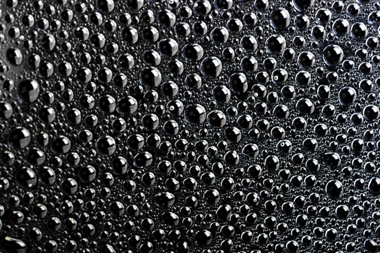 Free stock image of Water drops black and white created by 2happy