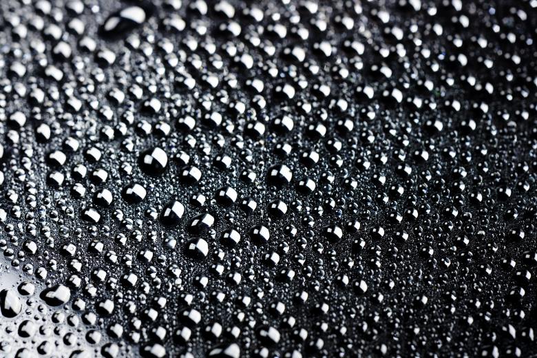 Free stock image of Water drops on glass background created by 2happy