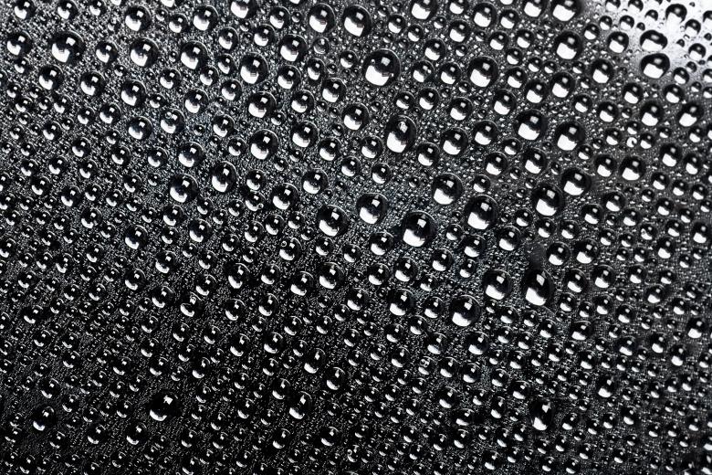Free stock image of Black and white water drops background created by 2happy