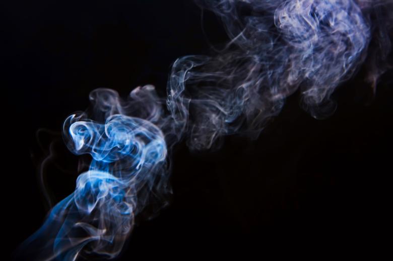 Free stock image of Abstract Blue Smoke Background created by 2happy