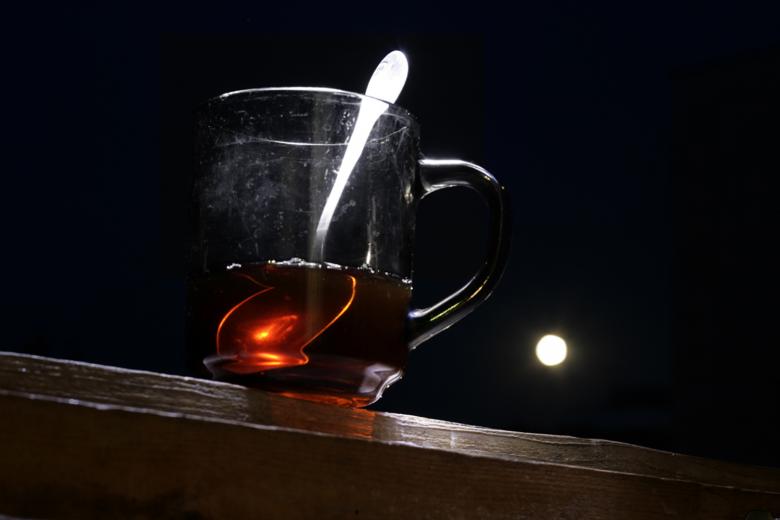 Free stock image of Tea &amp; moon created by 2happy