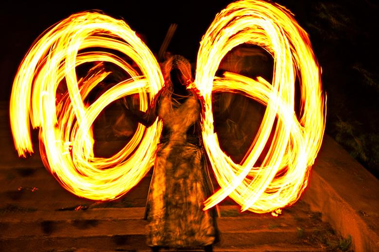 Free stock image of Fire show created by 2happy