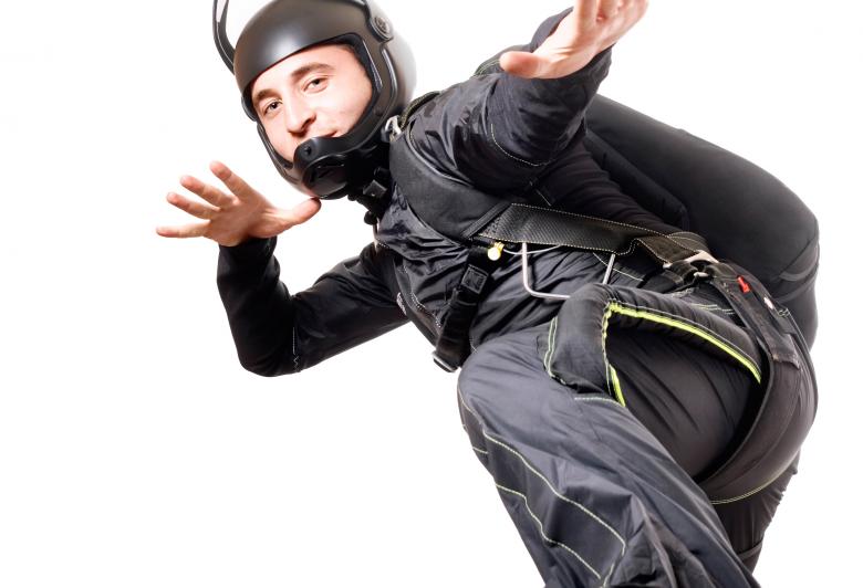 Free stock image of skydiver  created by 2happy