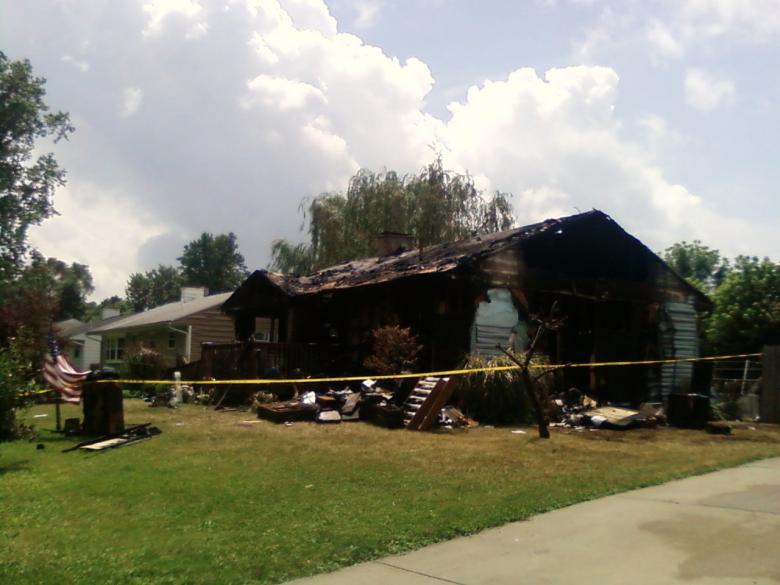 Free stock image of Burned Down House created by Shelby G