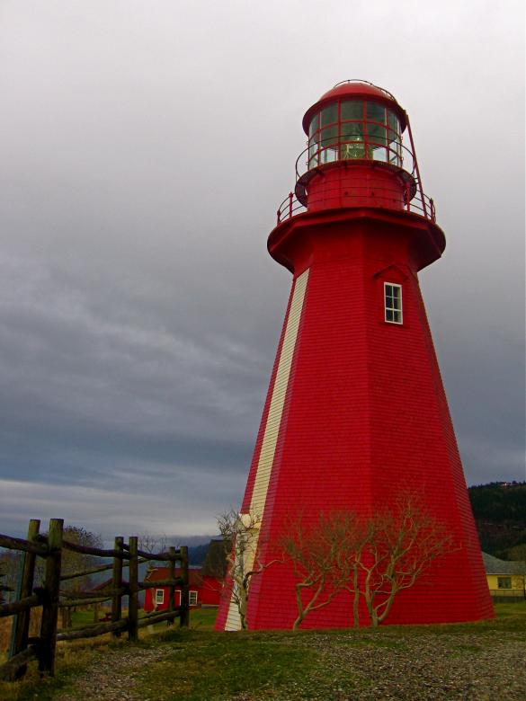Free stock image of Red Lighthouse created by Danny Ouellet