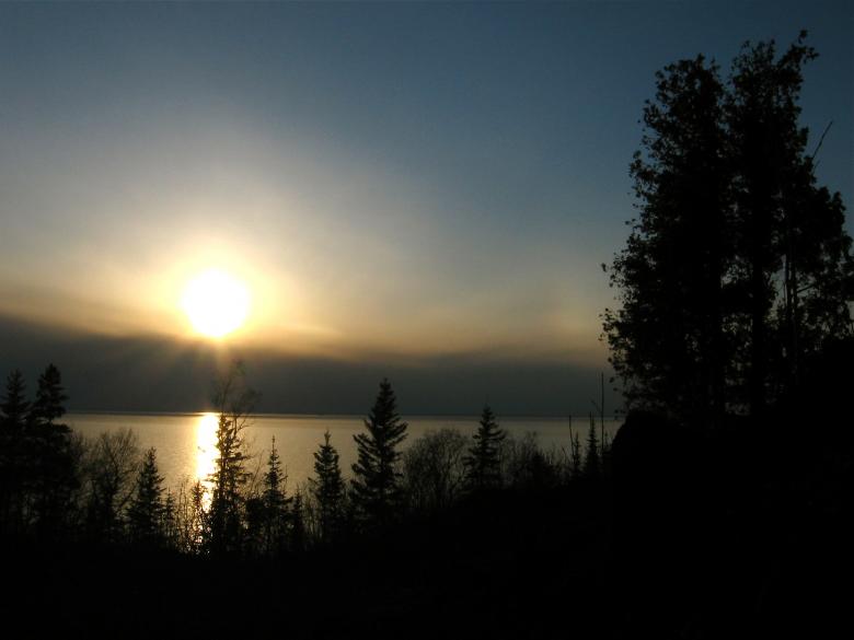 Free stock image of Sunset landscape created by Danny Ouellet