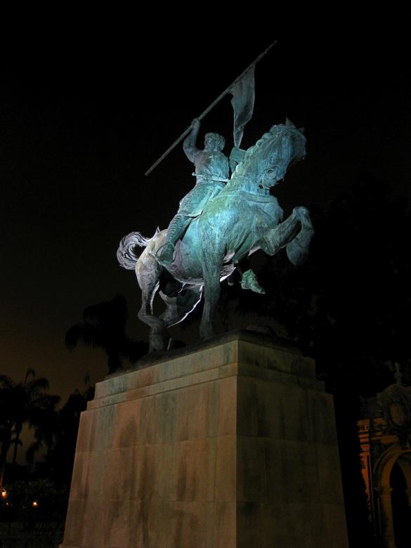 Free stock image of Horseman statue created by gilmartin owen