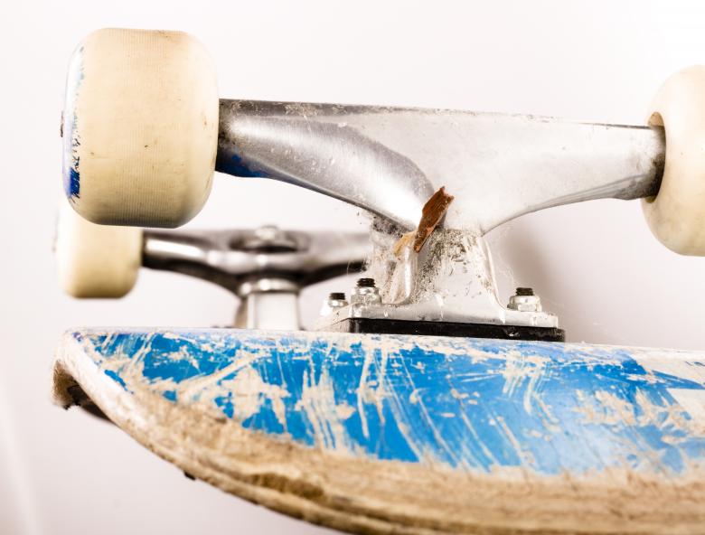 Free stock image of Old Skateboard with Scratches created by 2happy