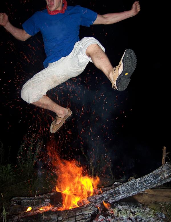 Free stock image of Man jumping created by 2happy