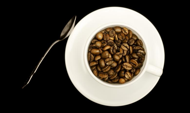 Free stock image of Cup Full of Coffee Beans created by 2happy