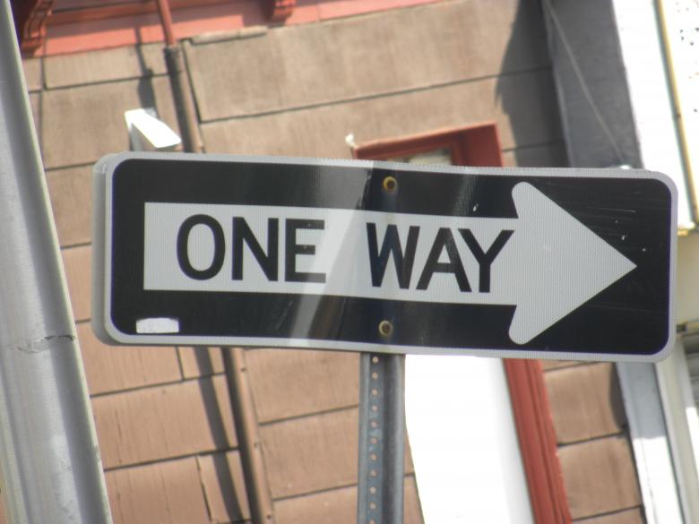 Free stock image of One Way Sign created by Jessica Vega