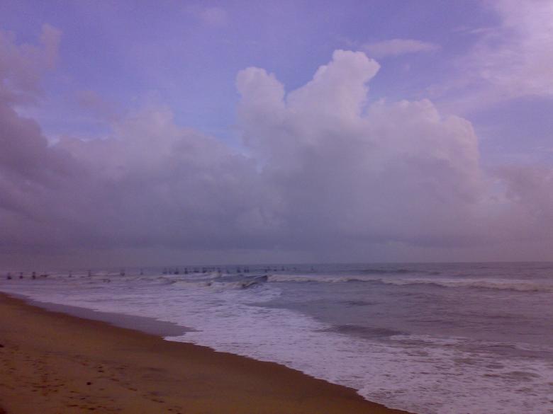 Free stock image of Evening Sea shore created by Apm Shakir
