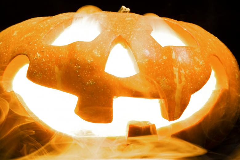 Free stock image of Halloween Pumpkin and Smoke created by 2happy