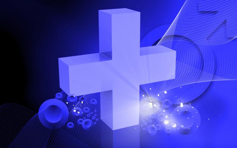 Free stock image of Medical Icon - Cross on Blue Background created by dileepdivakaran