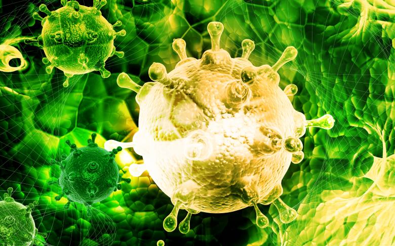 Free stock image of 3D Bacteria - Green created by dileepdivakaran