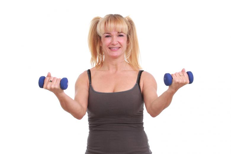 Free stock image of Woman exercising created by Val Lawless