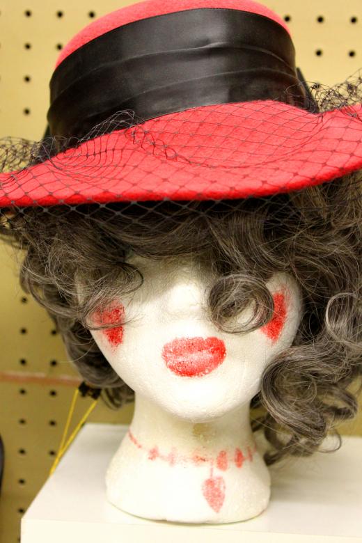 Free stock image of Mannequin in red hat created by Val Lawless