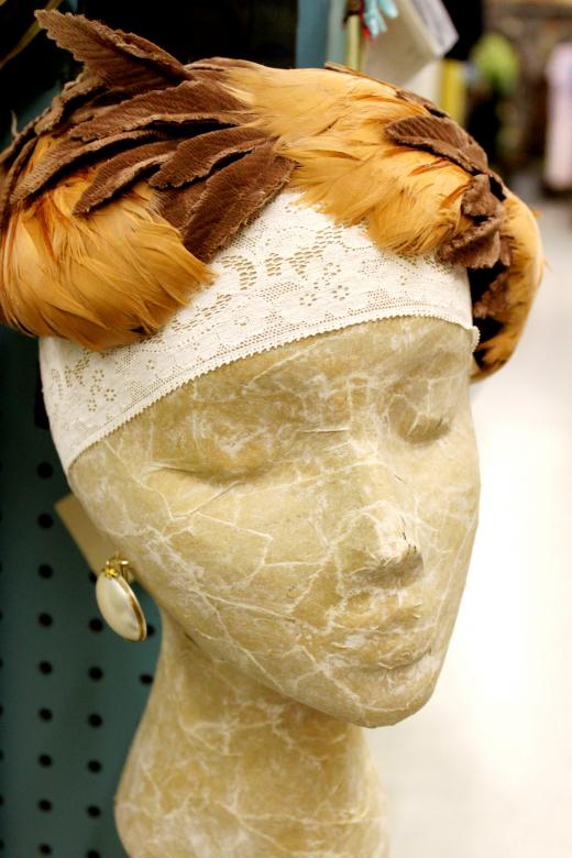 Free stock image of Feather hat created by Val Lawless
