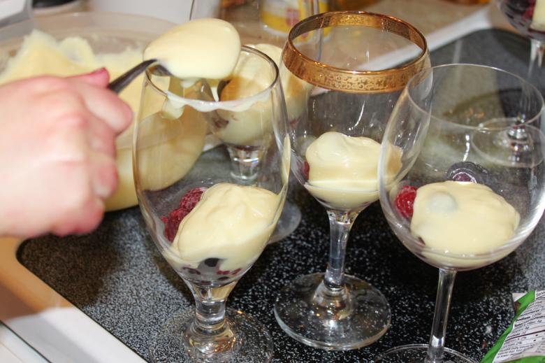 Free stock image of Dessert being prepared created by Val Lawless