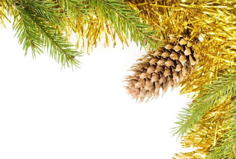 Free stock image of Pine Cone Xmas Decoration created by 2happy