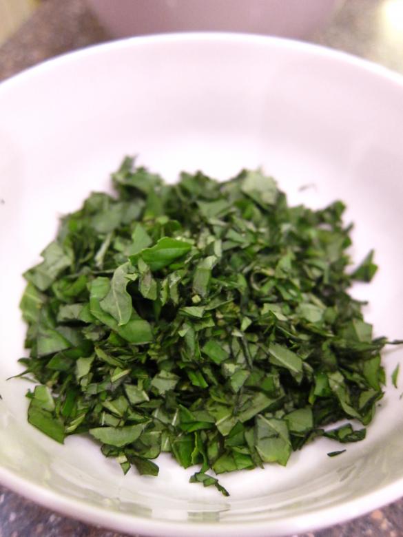 Free stock image of Chopped Basil created by Brian