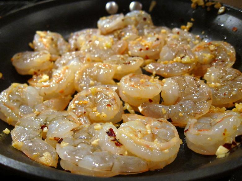 Free stock image of Cooking shrimp created by Brian
