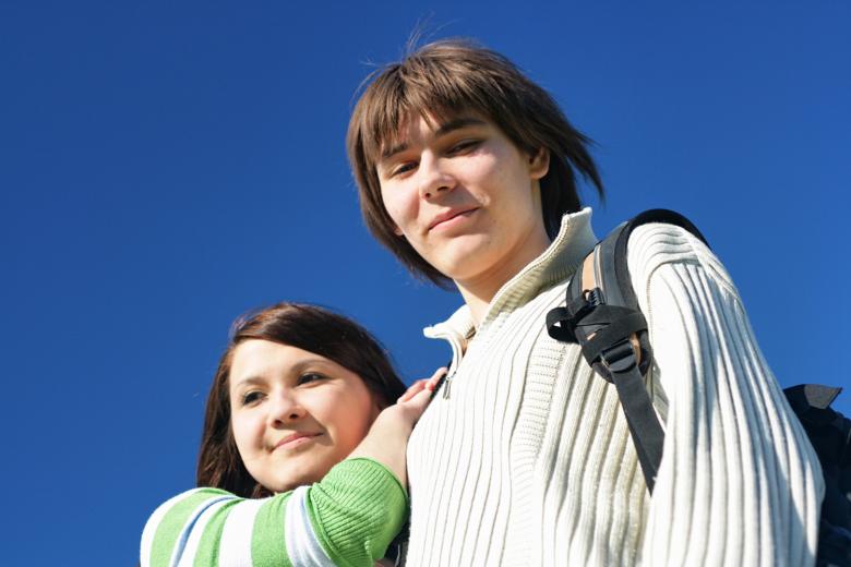 Free stock image of boy and girl  created by 2happy