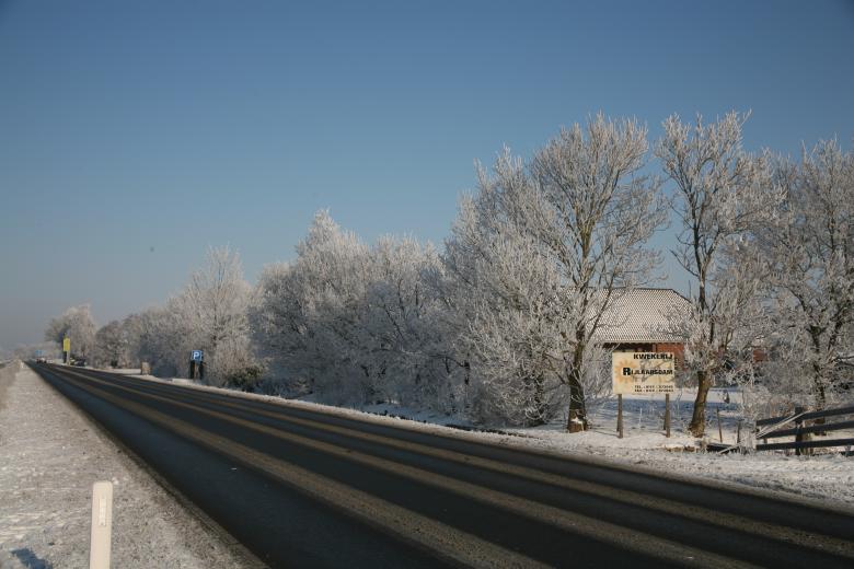 Free stock image of Snow road created by Ed Sanders