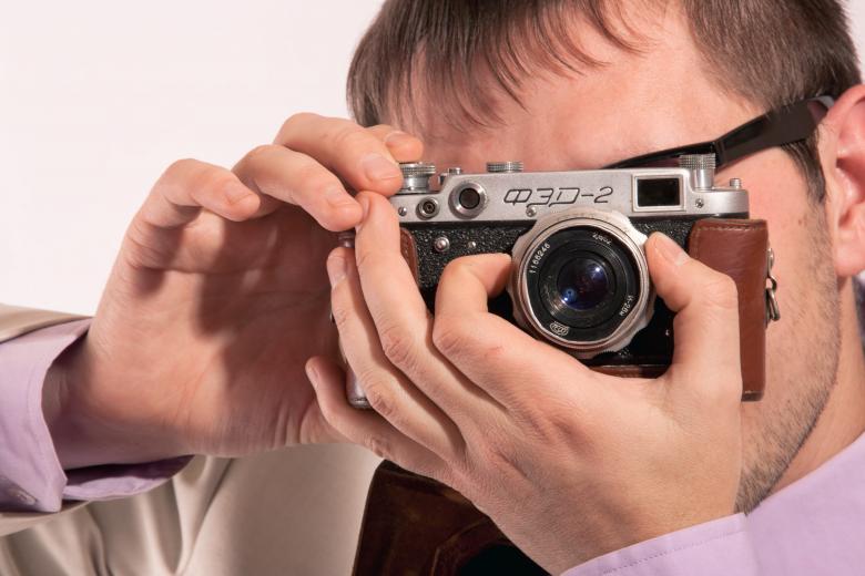 Free stock image of man with camera created by 2happy