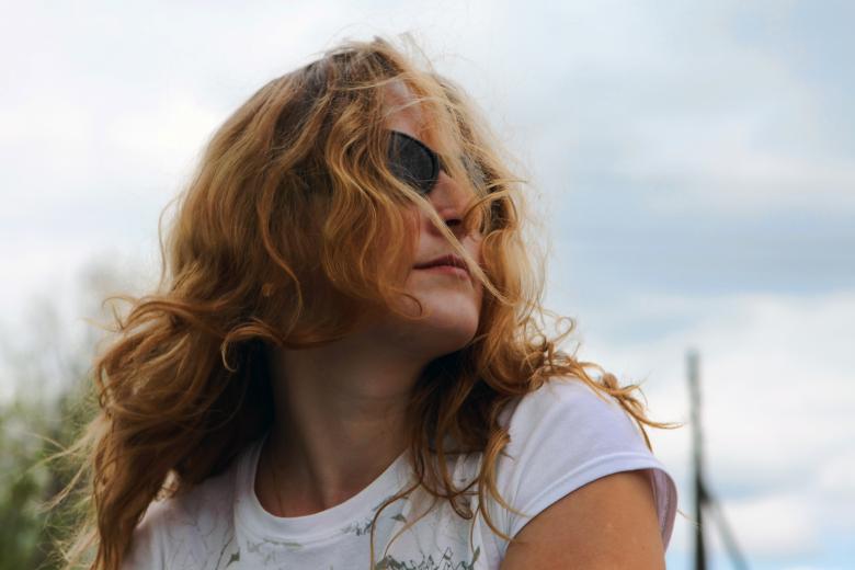 Free stock image of woman with sunglasses created by 2happy