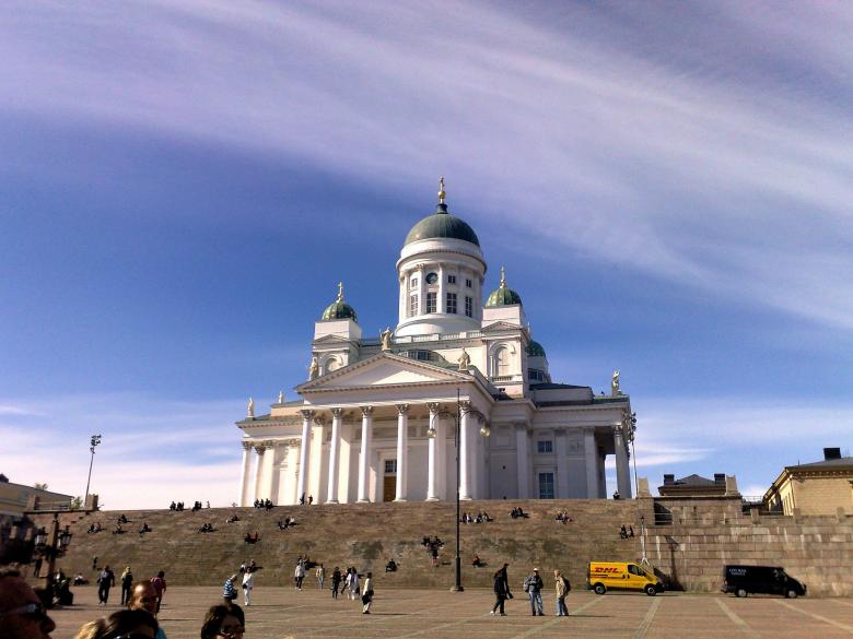 Free stock image of Cathedral of Helsinki created by David Pellon
