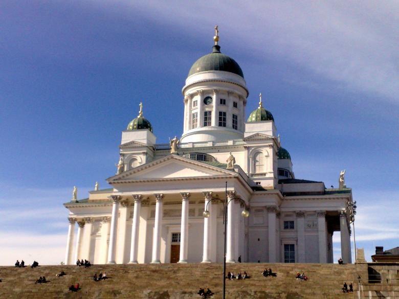Free stock image of Cathedral of Helsinki created by David Pellon
