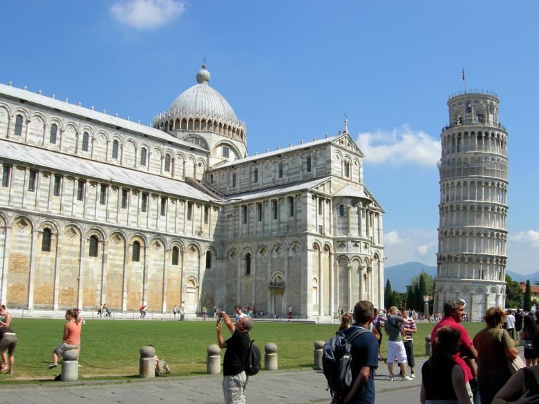 Free stock image of Duomo and Pisa Tower created by David Pellon