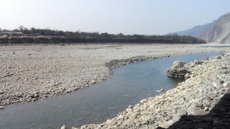 Free stock image of A small stream created by Bijit sharma