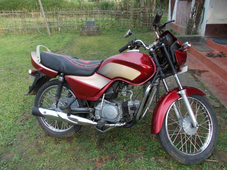 Free stock image of Red motor bike created by Bijit sharma