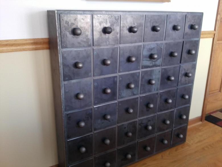 Free stock image of Metal Wall Cabinet Unit created by John Grieco