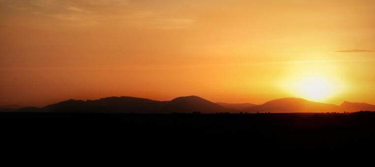 Sunset landscape - Free Stock Photo