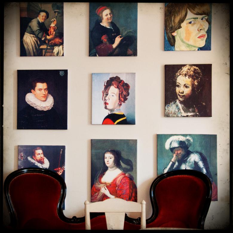 Free stock image of Paintings on wall created by Luka