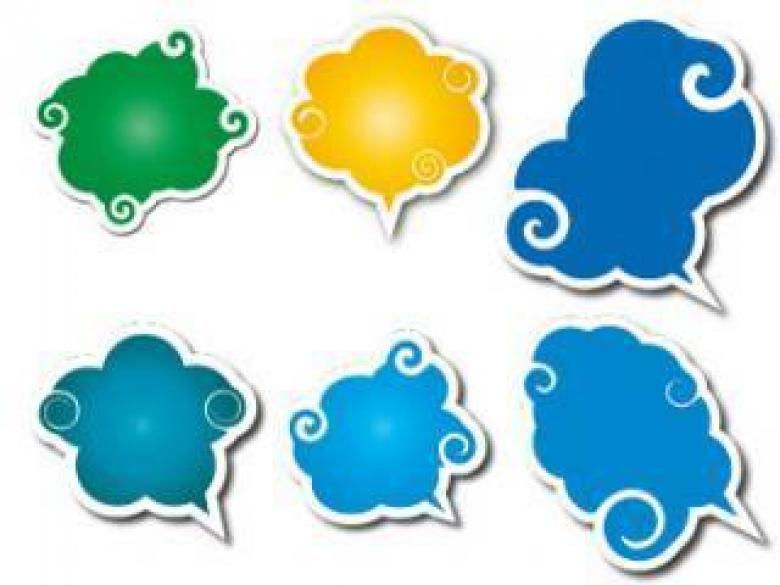 Free stock image of Speech Clouds Graphics created by Riki Maltese