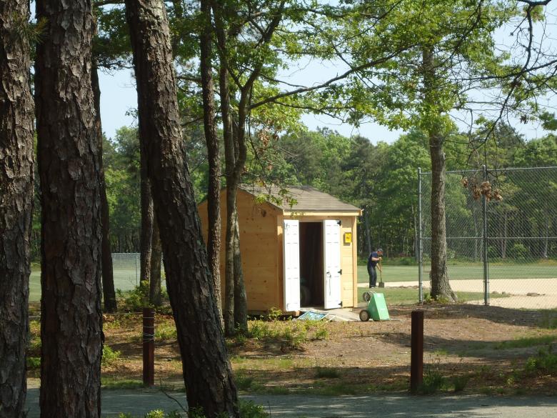 Free stock image of Man Working Shed created by Katharine Sparrow