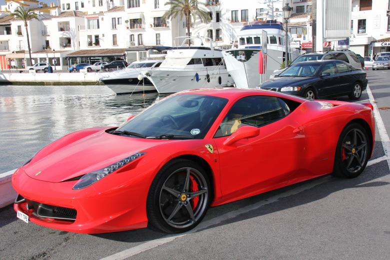 Free stock image of Ferrari created by Ian Green